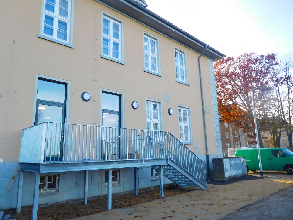 Flüchtlings­notunterkunft "Hohe Wende" in Celle – Ansicht 4