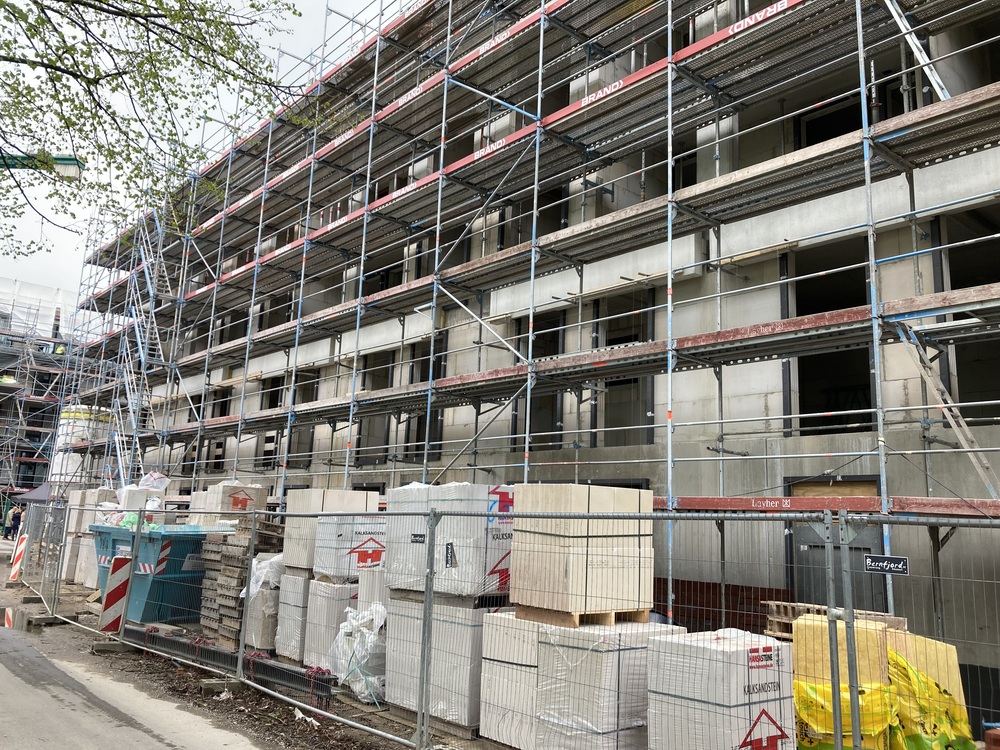 Wohnbebauung Kolbenhöfe in Hamburg, Block 7 – Ansicht 4