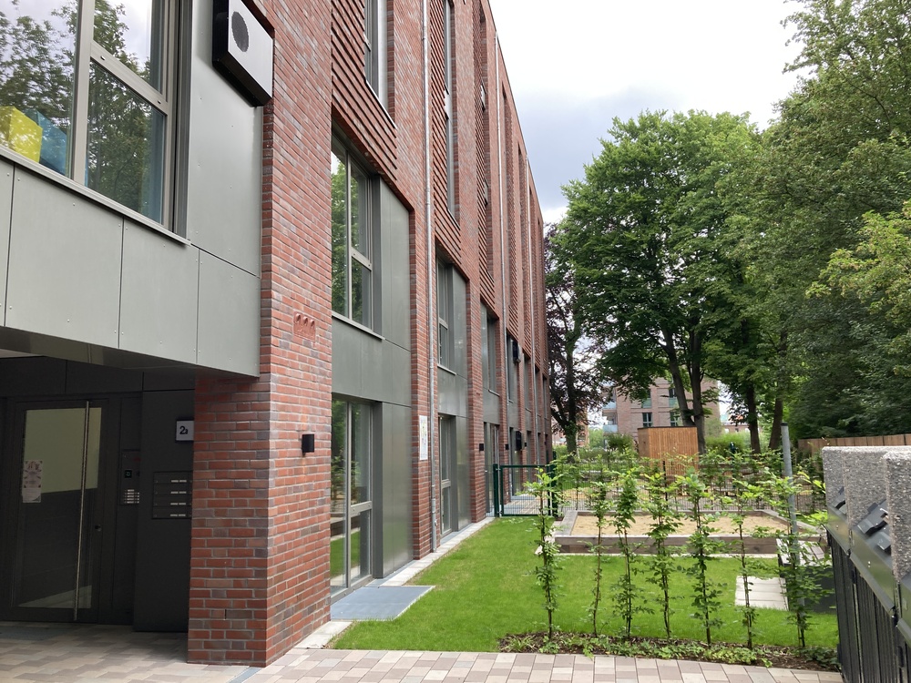 Wohnbebauung Kolbenhöfe in Hamburg, Block 7 – Ansicht 1