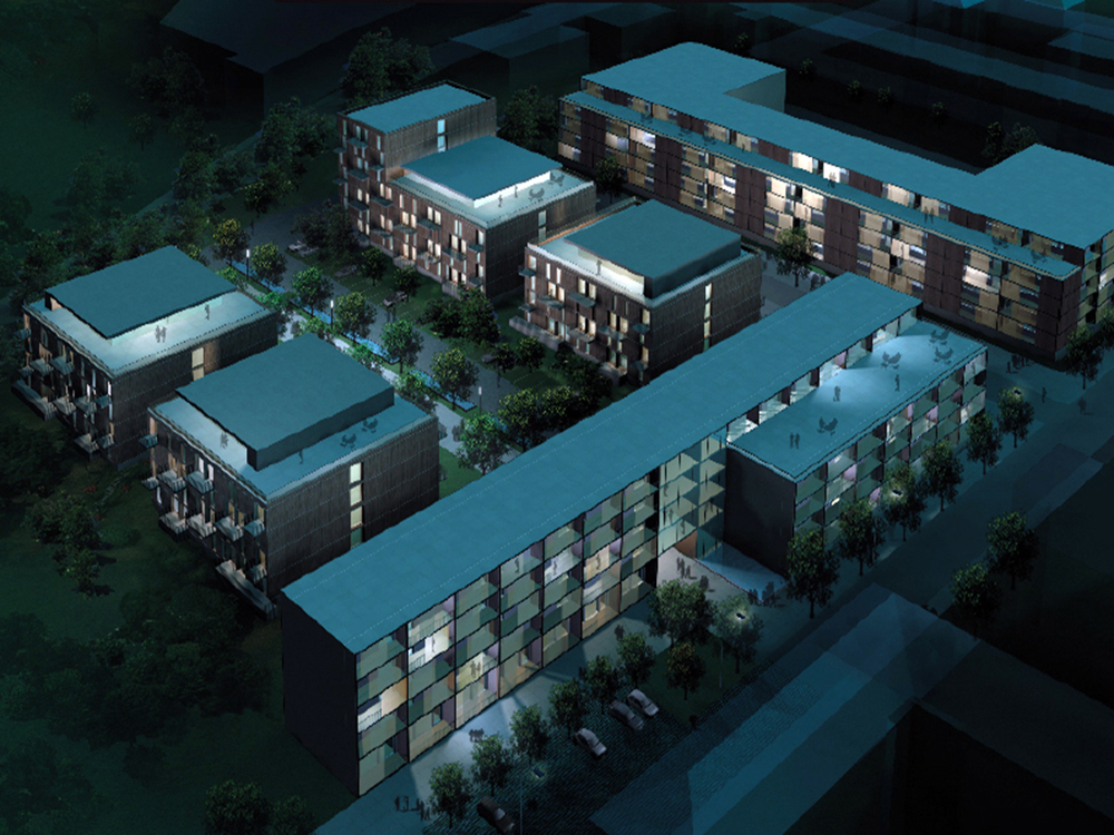 Wohnen am Ringgleis , Braunschweig – Ansicht 2