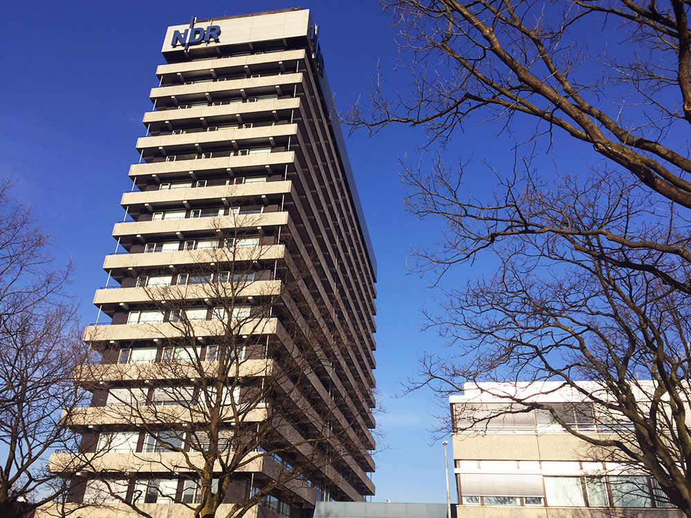 Haus 11 des NDR, Hamburg-Lokstedt – Ansicht 1