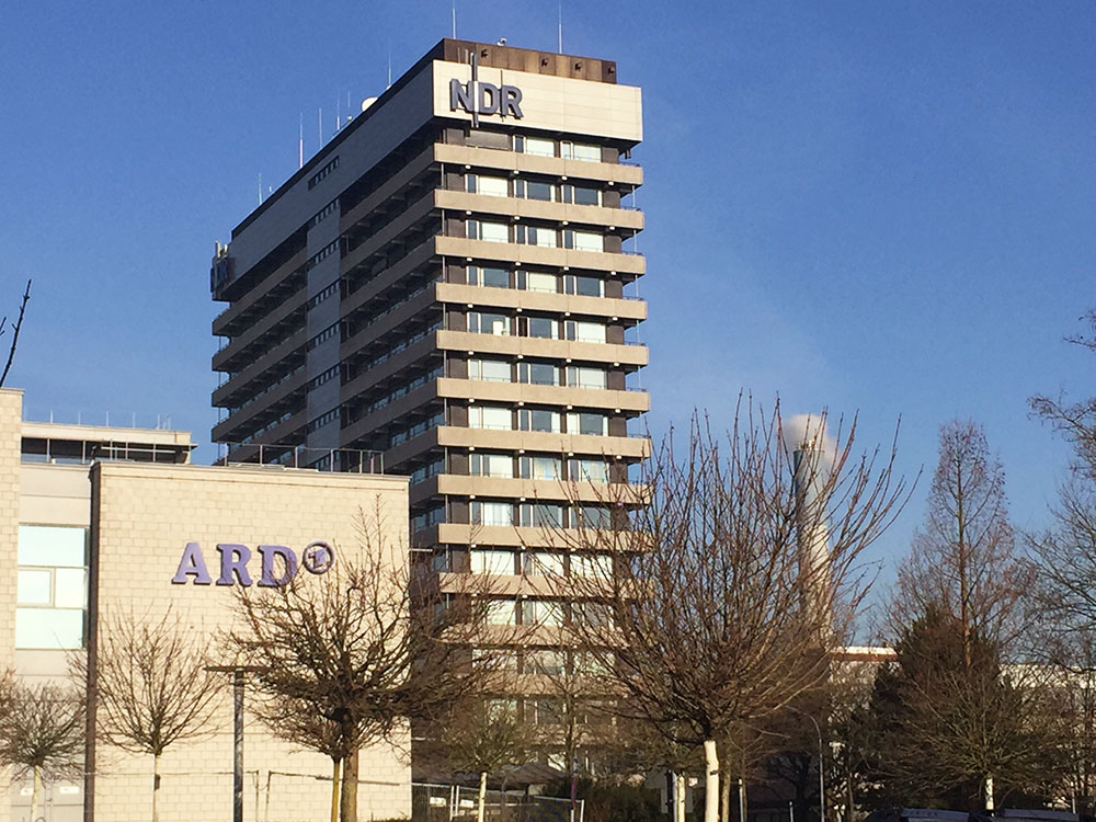 Haus 11 des NDR, Hamburg-Lokstedt – Ansicht 2